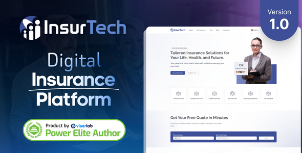 **InsurTech - Digital Insurance Platform**