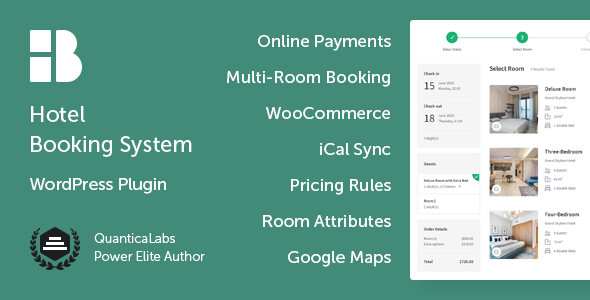 **Hotel Booking System for WordPress**