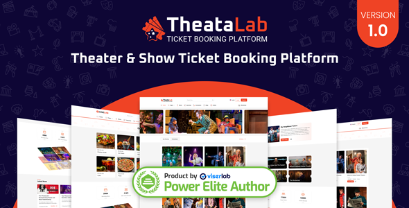 **TheataLab - Theater and Show Ticket Booking Platform**