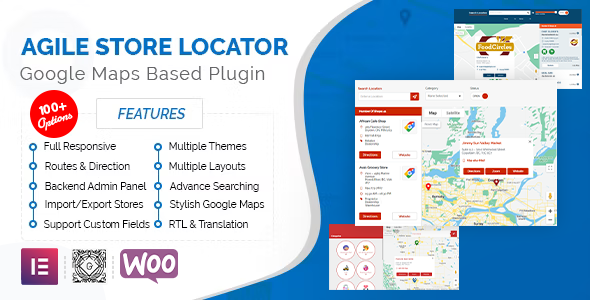 **Agile Store Locator - Google Maps for WordPress**