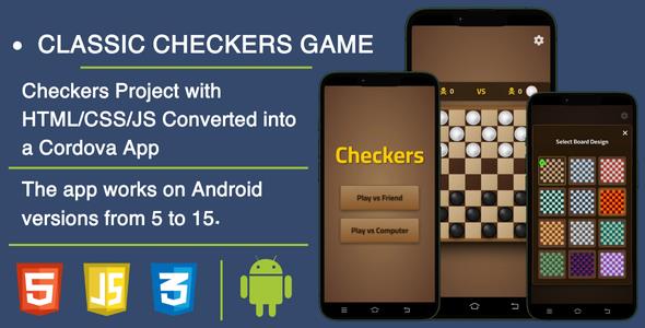 **Android App for Checkers**