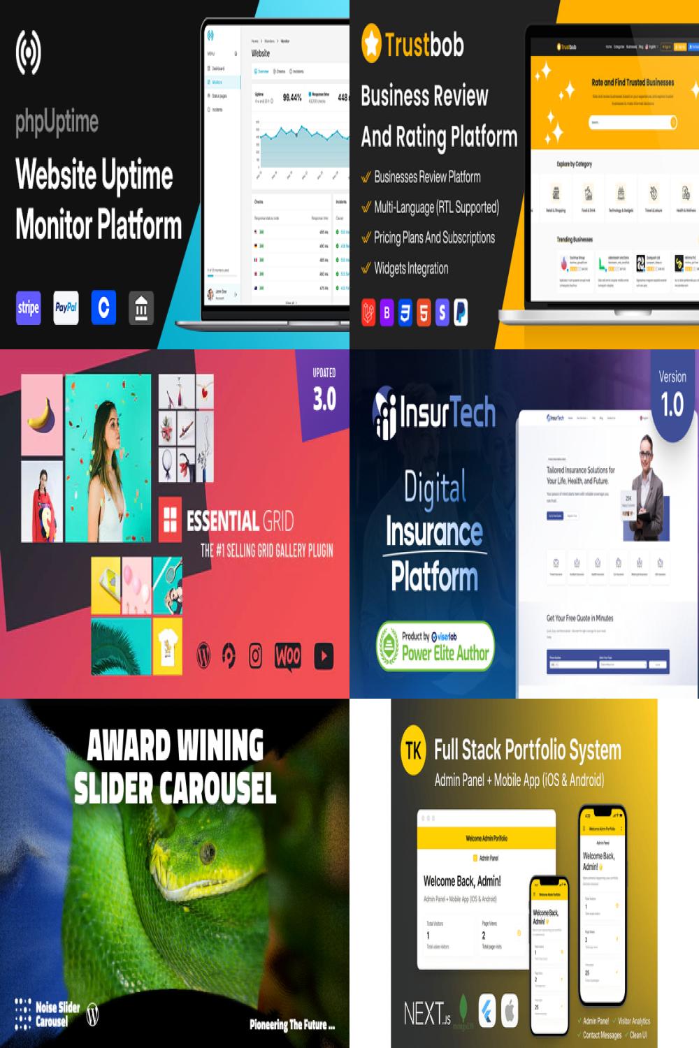 Top-Selling CodeCanyon Tools: Powering Uptime, Design, Content & Entertainment