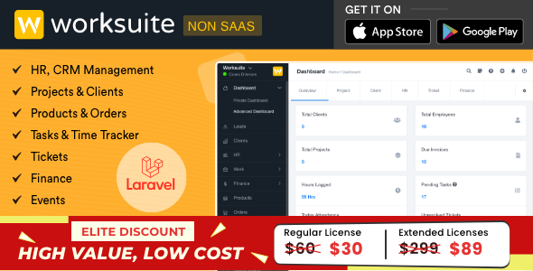 **Worksuite - Project Management System**