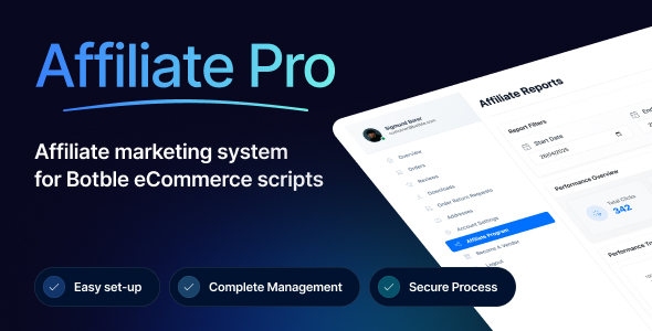 **Affiliate Pro - Complete Affiliate Marketing System for Botble eCommerce**