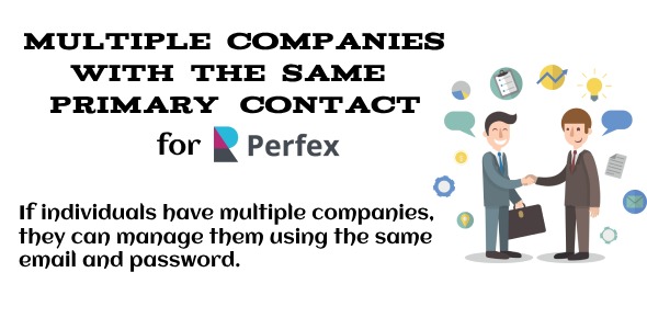 Multiple Companies With The Same Primary Contact For Perfex CRM
