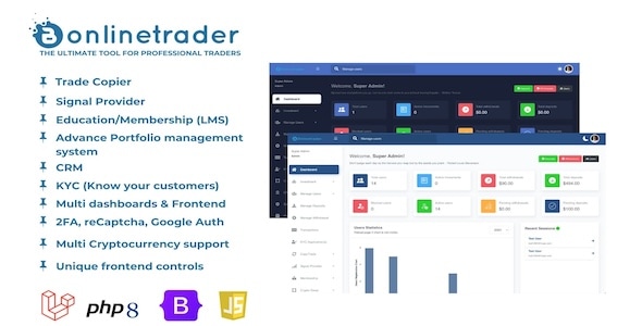 Online Trade - Online Forex and Cryptocurrency Investment System