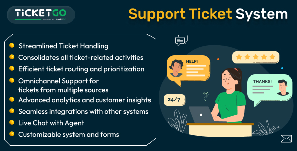 **TicketGo - Support Ticket System**