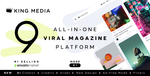 King Media - Video, Image Upload and Share