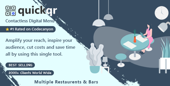 QuickQR - Contactless Restaurant QR Menu Maker