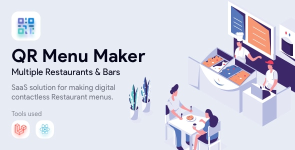 QR Menu Maker SAAS - Contactless Restaurant Menus