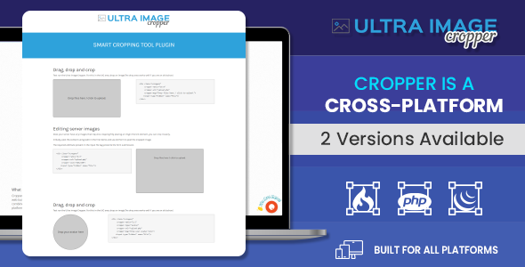 Ultra Image Cropper Plugin Built on CorePHP