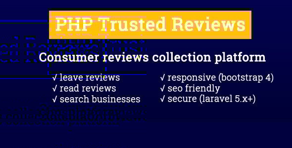 **PHP Trusted Reviews - Review Management System**