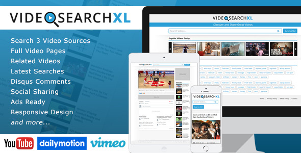 VideoSearchXL - Multi-Source Video Search Engine