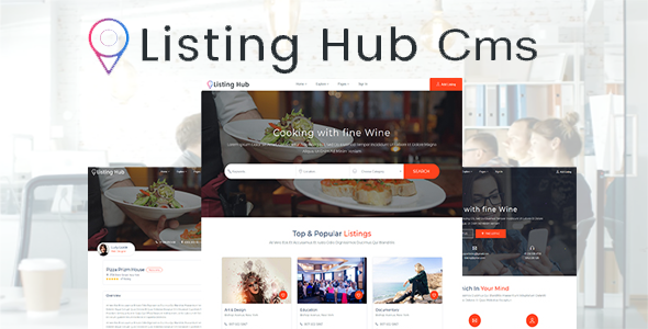 Listing Hub - CMS Directory & Listings Theme