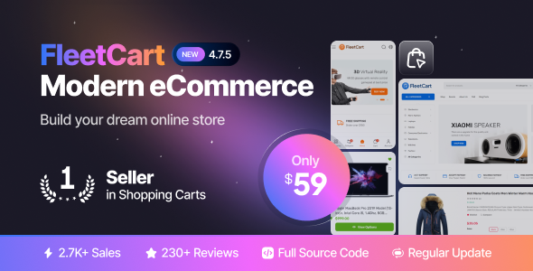 FleetCart - Laravel Ecommerce System
