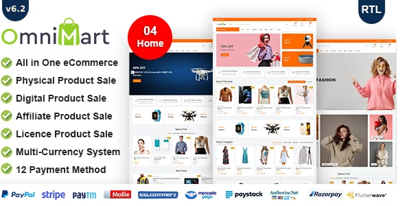OmniMart - Multipurpose Ecommerce Shopping Platform