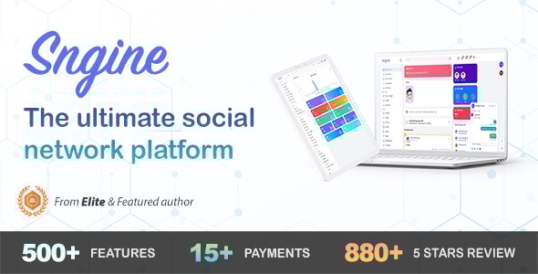 Sngine - The Ultimate Social Network Platform