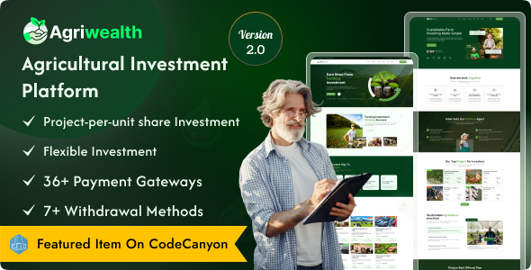 AgriWealth Agricultural Investment Solution