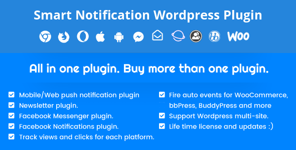 Desktop & Mobile Push Notification System WordPress Plugin