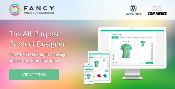 Fancy Product Designer — WooCommerce/WordPress