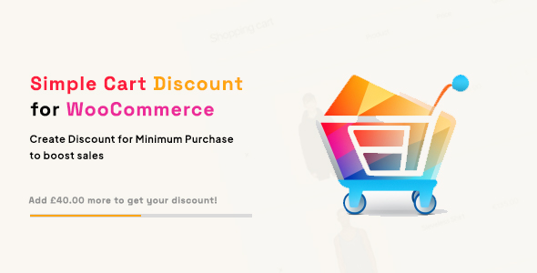 Simple Cart Discount for WooCommerce – Discount for Minimum Purchase