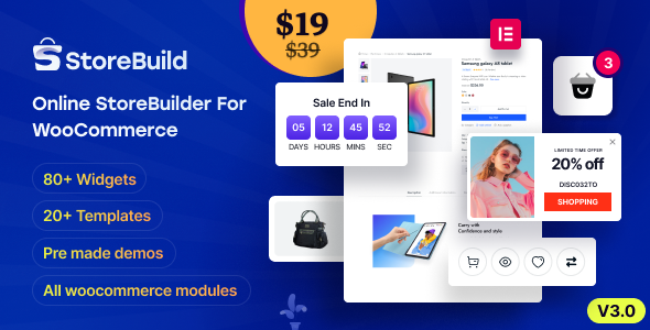 StoreBuild – WooCommerce Builder for Elementor