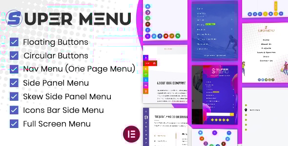 Super Floating and Fly Menu – Sticky Side, One Page Navigator, Offcanvas Menu Plugin for WordPress