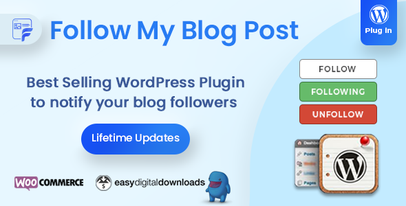 Follow My Blog Post – WordPress & WooCommerce Plugin