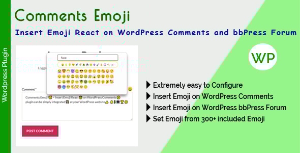 Comments Emoji – Insert Emoji & React on WordPress Comments