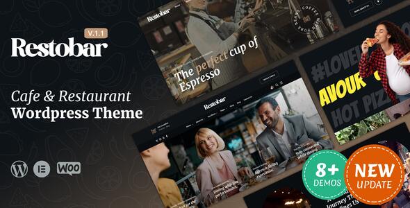Restobar – Restaurant & Cafe WordPress Theme