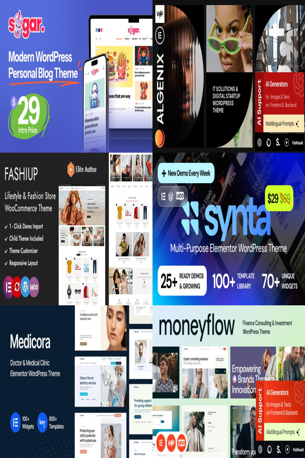 Top 10 Best-Selling WordPress Themes of the Month: Modern, Versatile & High-Converting Picks