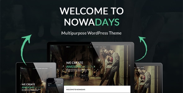 Nowadays – Multipurpose One/Multi-Page WordPress Theme