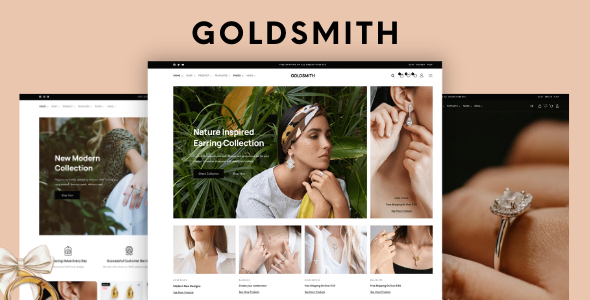 Goldsmith – Jewelry Store WooCommerce Theme