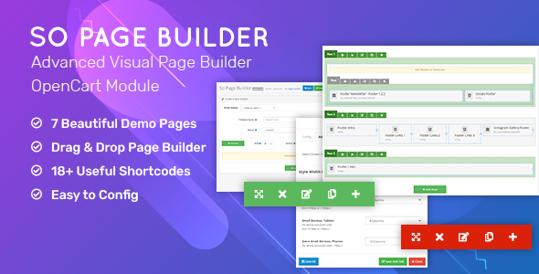 SO Page Builder – The OpenCart Page Builder Module