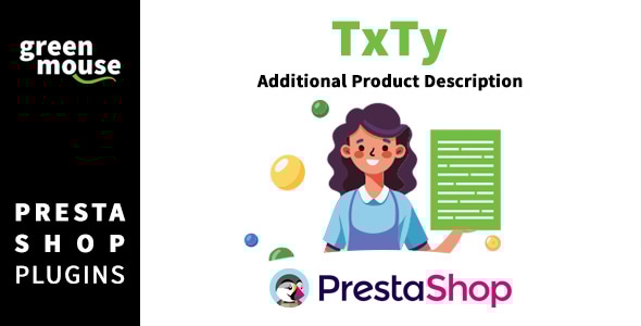 TXTY – Additional Product Description for PrestaShop