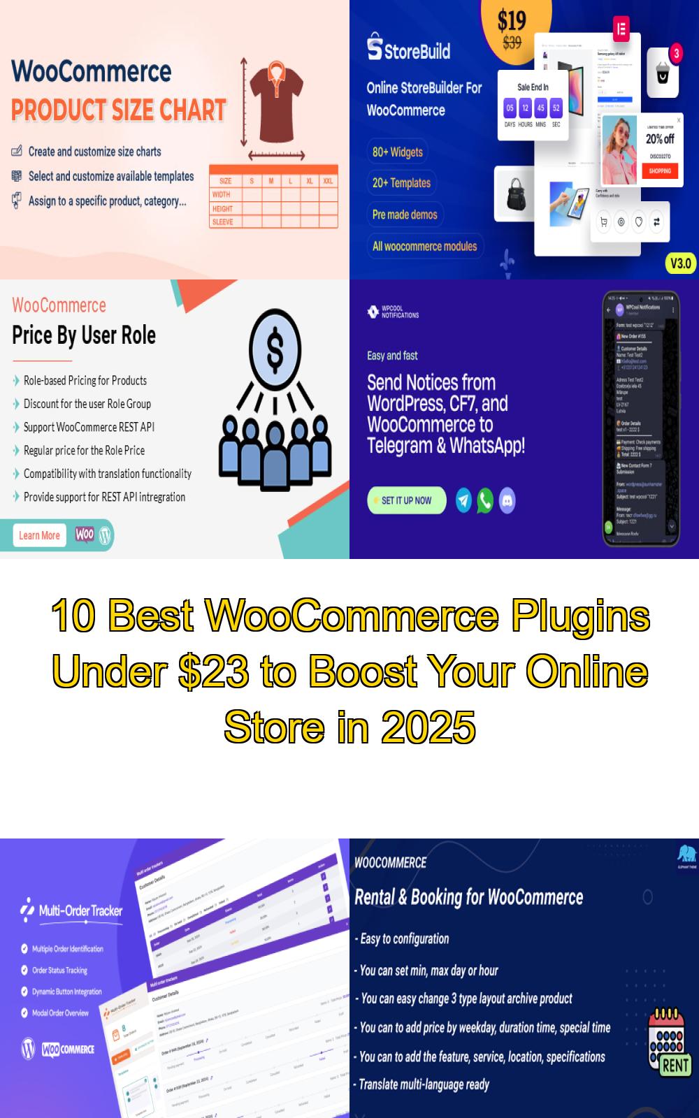 10 Best WooCommerce Plugins Under $23 to Boost Your Online Store in 2025