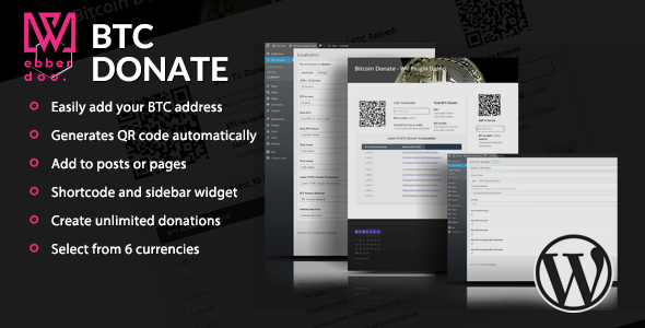 **Bitcoin Donate - WordPress Plugin**