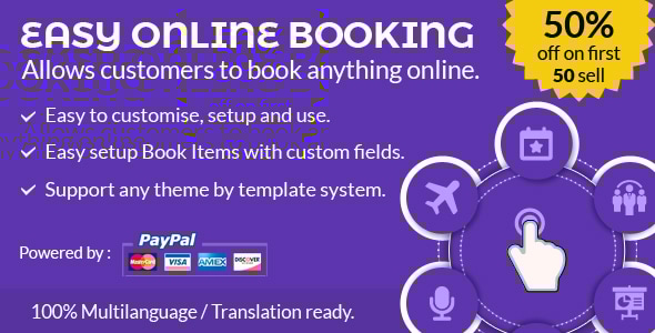 **Easy Online Booking**