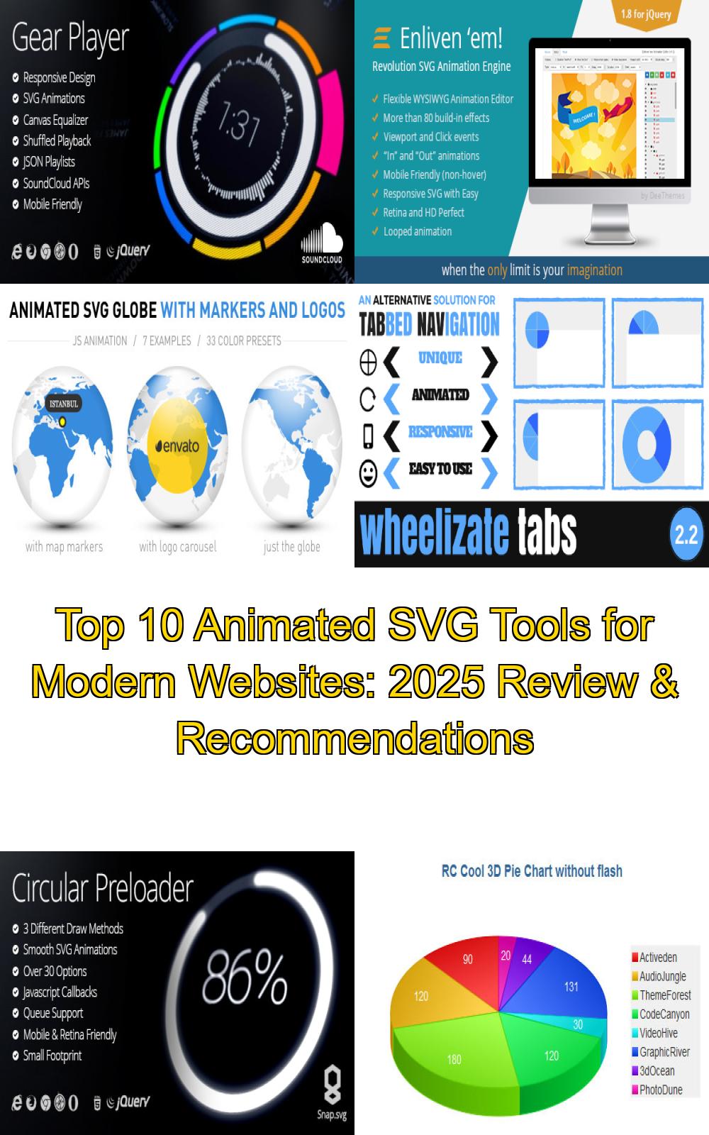 Top 10 Animated SVG Tools for Modern Websites: 2025 Review & Recommendations