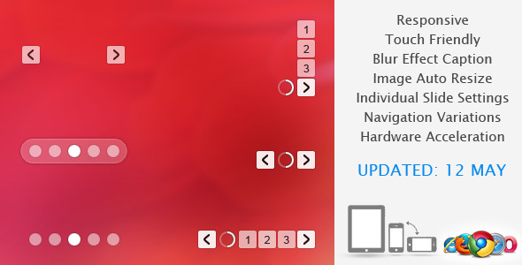 Translucent – Responsive Banner Rotator / Slider