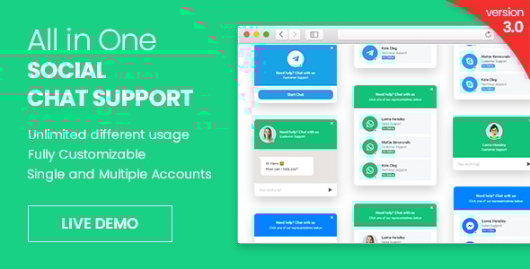CZM Social Chat Support