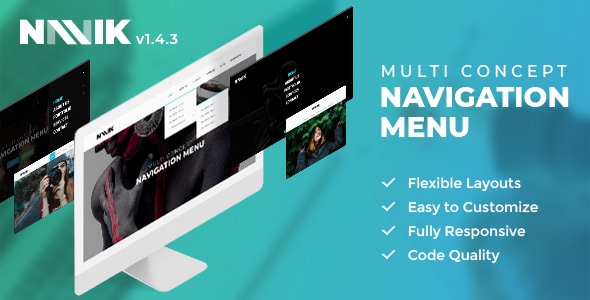 Navik Responsive Header Navigation Menu
