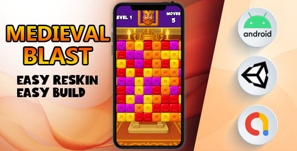 Medieval Blast - Unity Admob Game