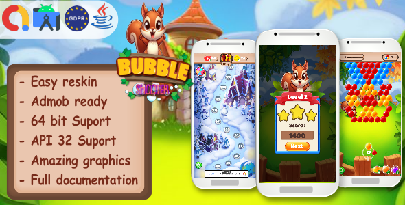 Bubble Shooter Game (Basic Version)