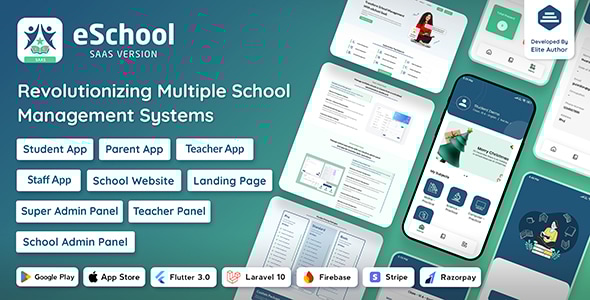 eSchool SaaS - School Management System
