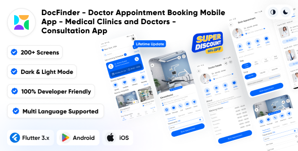 DocFinder - Doctor Appointment Booking App