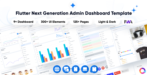 Unity - Multipurpose Admin Dashboard Template