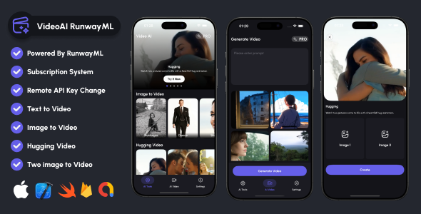 VideoAI iOS: RunwayML AI Video Generator