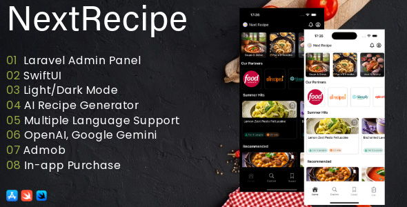 NextRecipe - iOS AI-Powered Recipe App