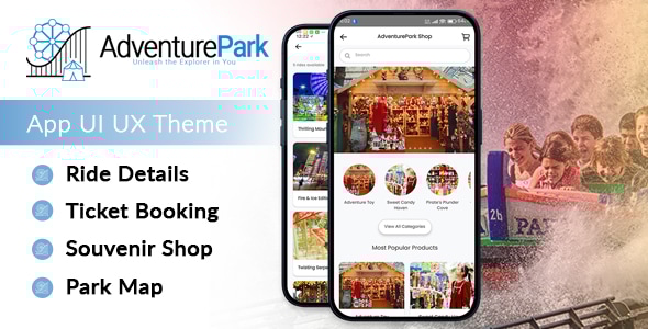 Amusement Park App - Theme Park Arena